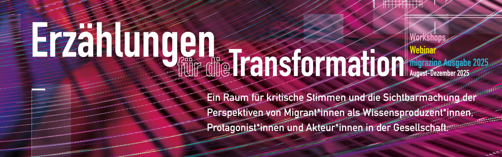 Erzählungen für die Transformation Projekt
