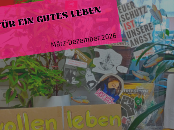 Projektbild: Pflanzen und Transparente