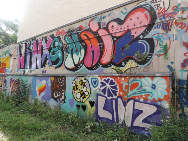 Gemeinsames Graffiti-Projekt