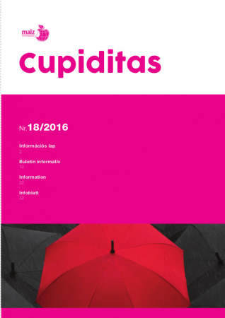 Titelseite cupiditas 2016